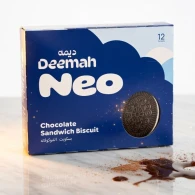 ديمه نيو فانيلا بسكويت محشي 30غم 1*12*12*100فلس