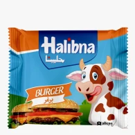 جبنة شرائح برغر حليبنا 150 غرام |32 قطعة