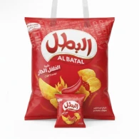 شيبس البطل 12 غم مشكل 1*5 شنته*20 كيس